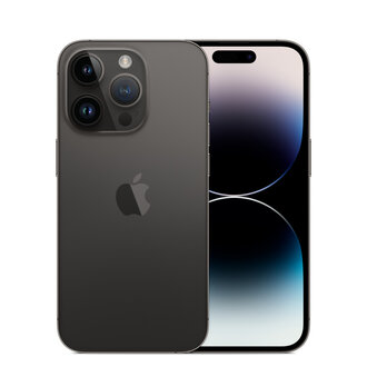 iPhone 14 Pro, Zwart, 128GB, B Grade