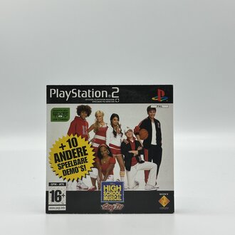 High School Musical: Sing It - PlayStation 2 - Demo Dics