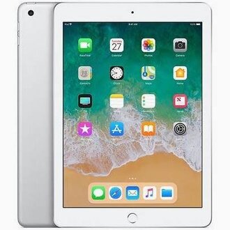 iPad 2018, Zilver, 32GB, Wi-Fi, A Grade