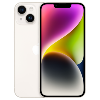 iPhone 14, Sterrenlicht, 128GB, A Grade