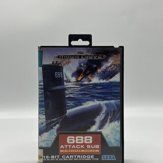 688 Attack Sub - PAL - SEGA Mega Drive - No manual