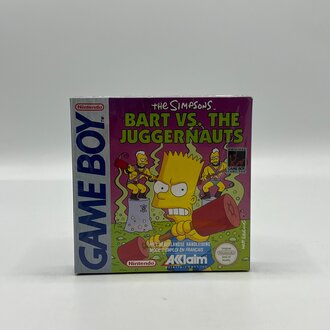 The Simpsons Bart vs. Juggernauts - FAH - Nintendo Game Boy - Nieuw