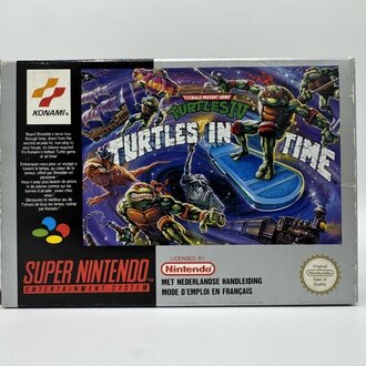 Teenage Mutant Hero Turtles IV Turtles in Time - FAH - Super Nintendo
