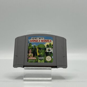 Army Men Sarge's Heroes - EUR - Cartridge - Nintendo 64