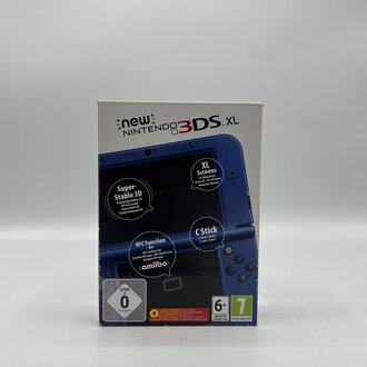New Nintendo 3DS XL Metallic Blue - Compleet in Doos