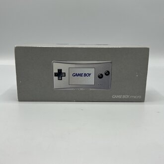 Nintendo Game Boy Micro - Silver - Compleet in Doos