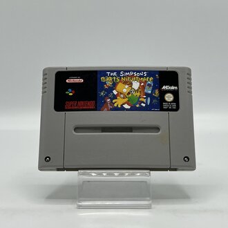 The Simpsons Bart's Nightmare - FAH - Cartridge - Super Nintendo