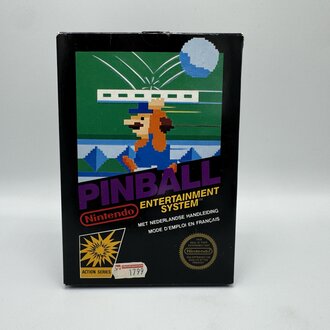 Pinball - HOL - Hangtab - Nintendo NES