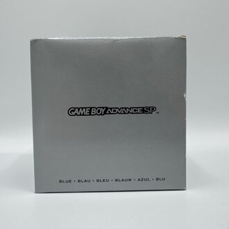 Gameboy Advance SP Blue - EUR - Nintendo Game Boy Advance