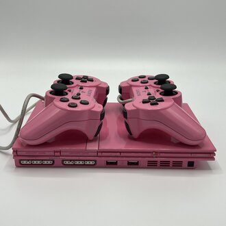 Sony PS2 Slim Pink Console Bundle