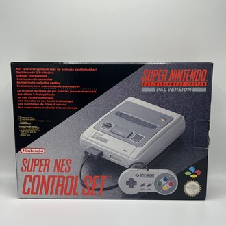 Super Nintendo Small Box Console Bundle - HOL