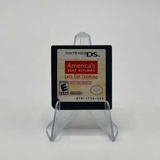 America’s Test Kitchen: Let’s Get Cooking - Not For Resale Demo - USA - Nintendo DS