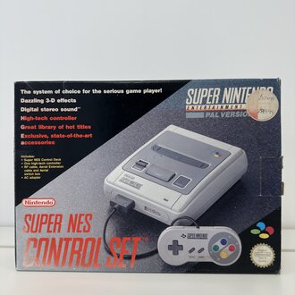 Super Nintendo Small Box Console Bundle - UKV