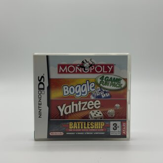 Monopoly & Boggle & Yahtzee & Battleship - UKV - Nintendo DS