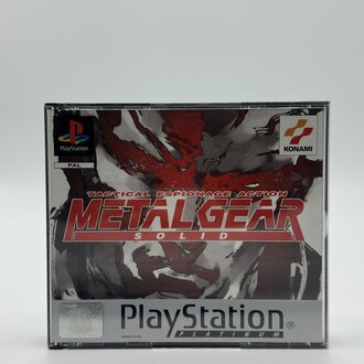 Metal Gear Solid [Platinum] - PAL - PlayStation 1