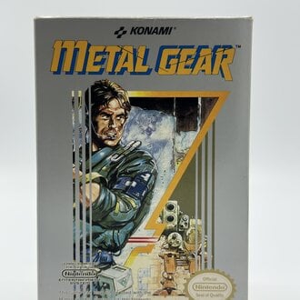 Metal Gear - EEC - Hangtab - Nintendo NES
