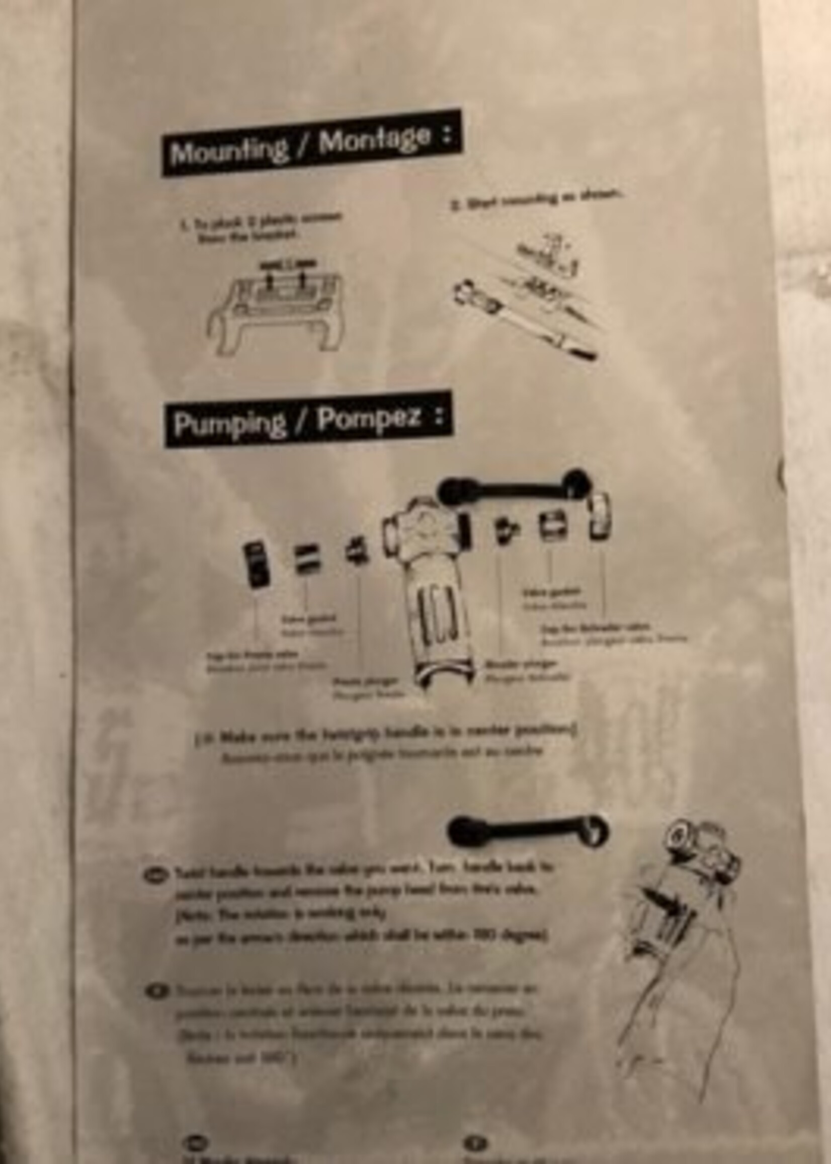 BETO Beto CMP-001 minipomp incl bevestiging