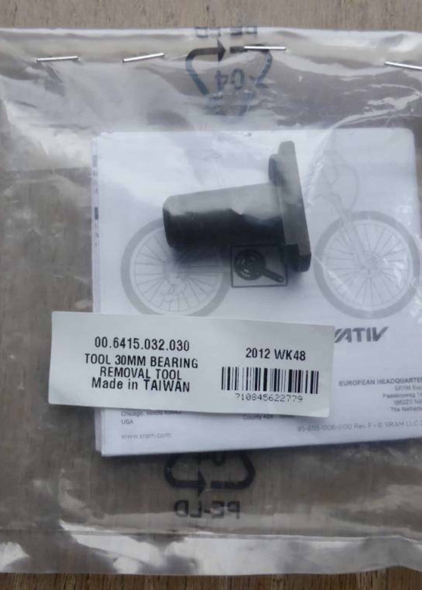 Sram Sram tool voor het verwijderen van  alle BB30 Lagers