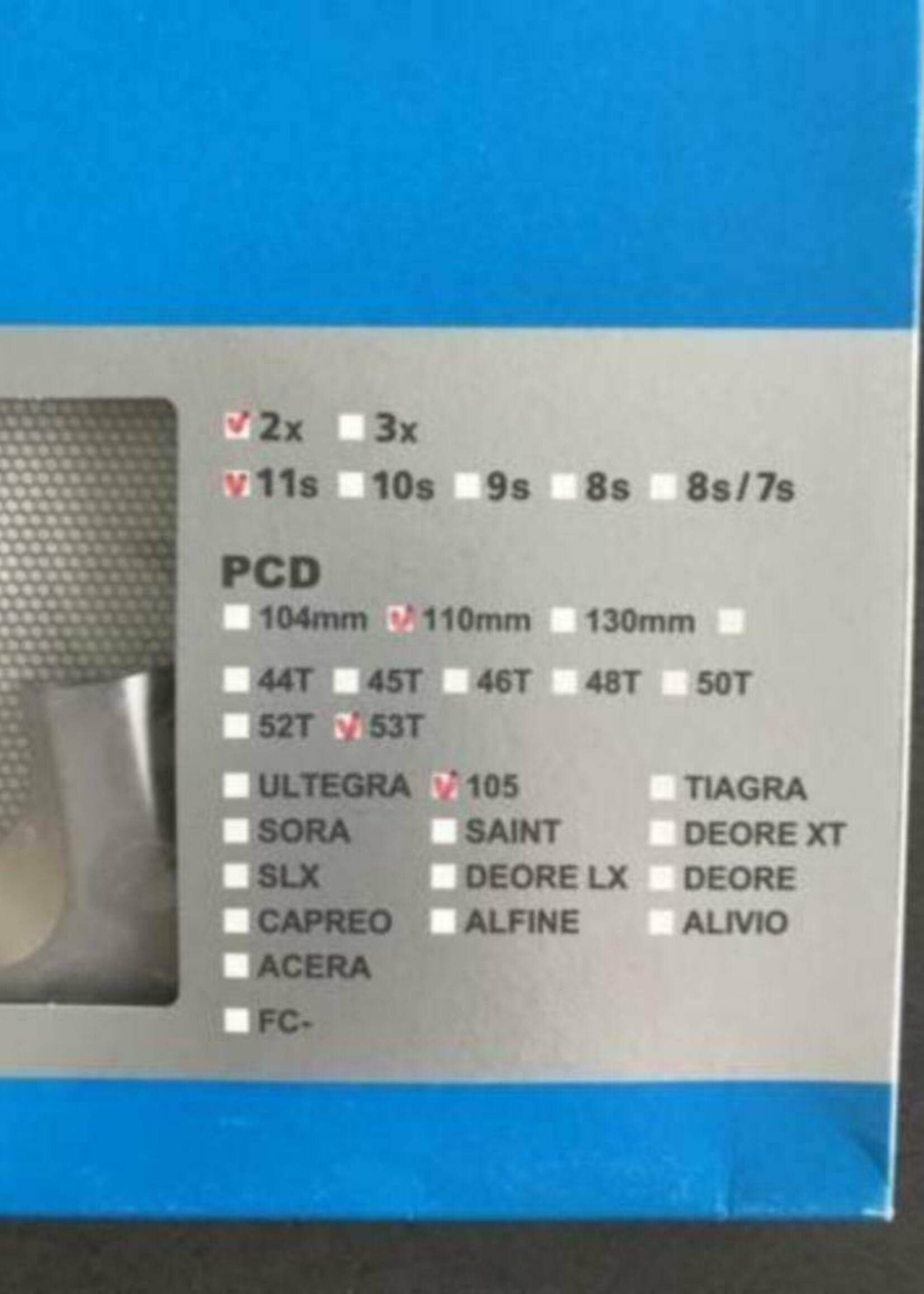 Shimano Shimano 105 FC-5800 kettingblad 53T 110 mm 2 x 11 speed