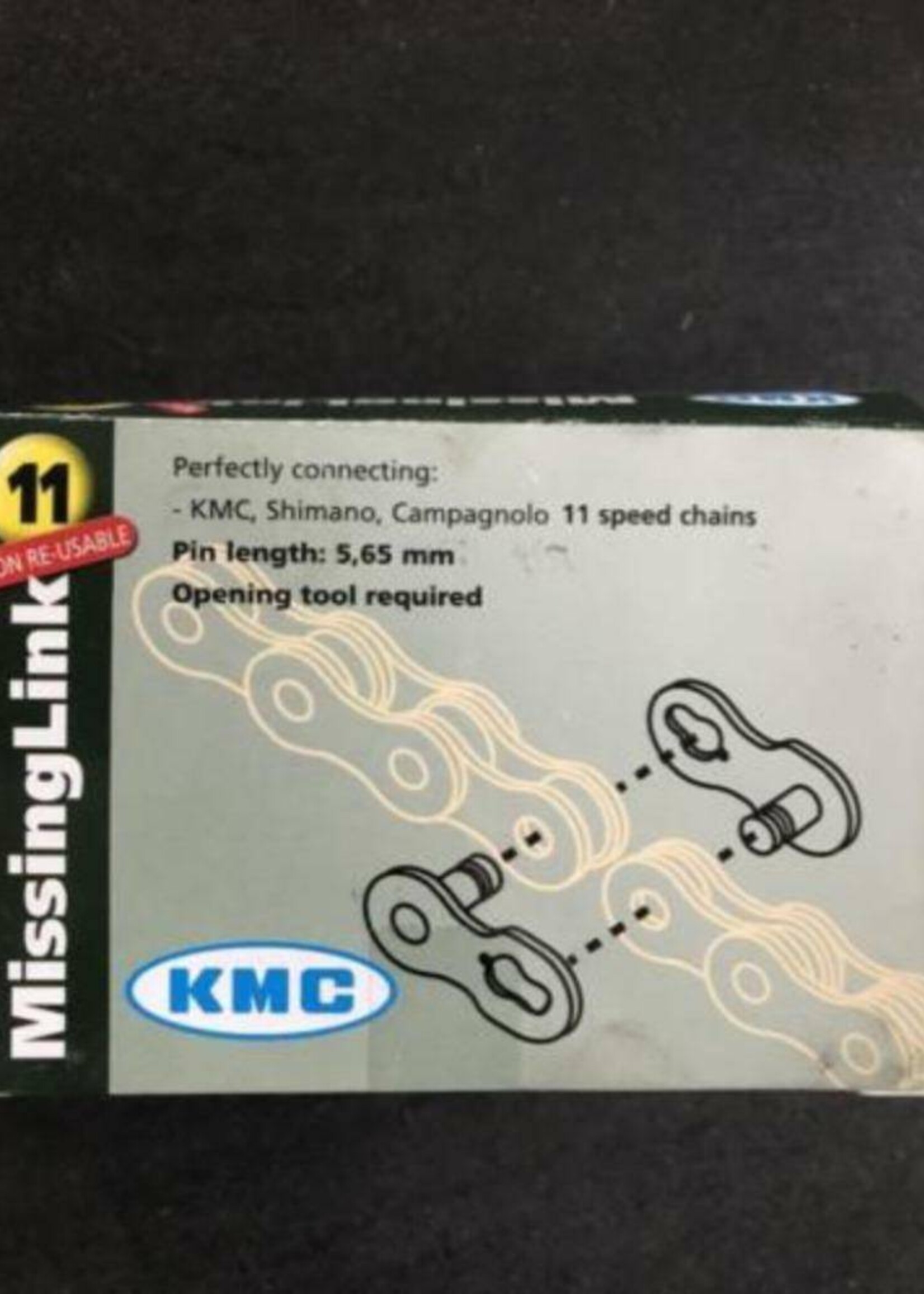 KMC KMC missing link 11-speed ketting zilver