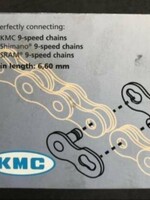 KMC KMC missing link 9-speed ketting herbruikbaar zilver