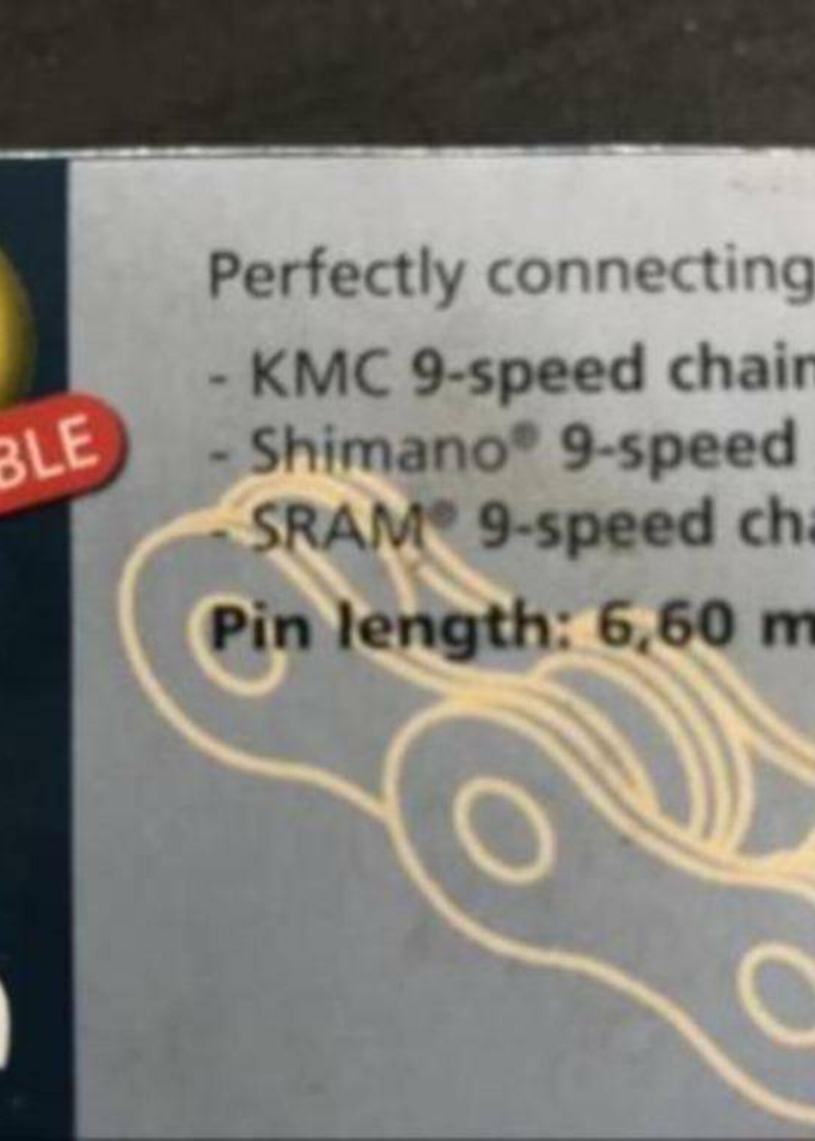 KMC KMC missing link 9-speed ketting herbruikbaar zilver