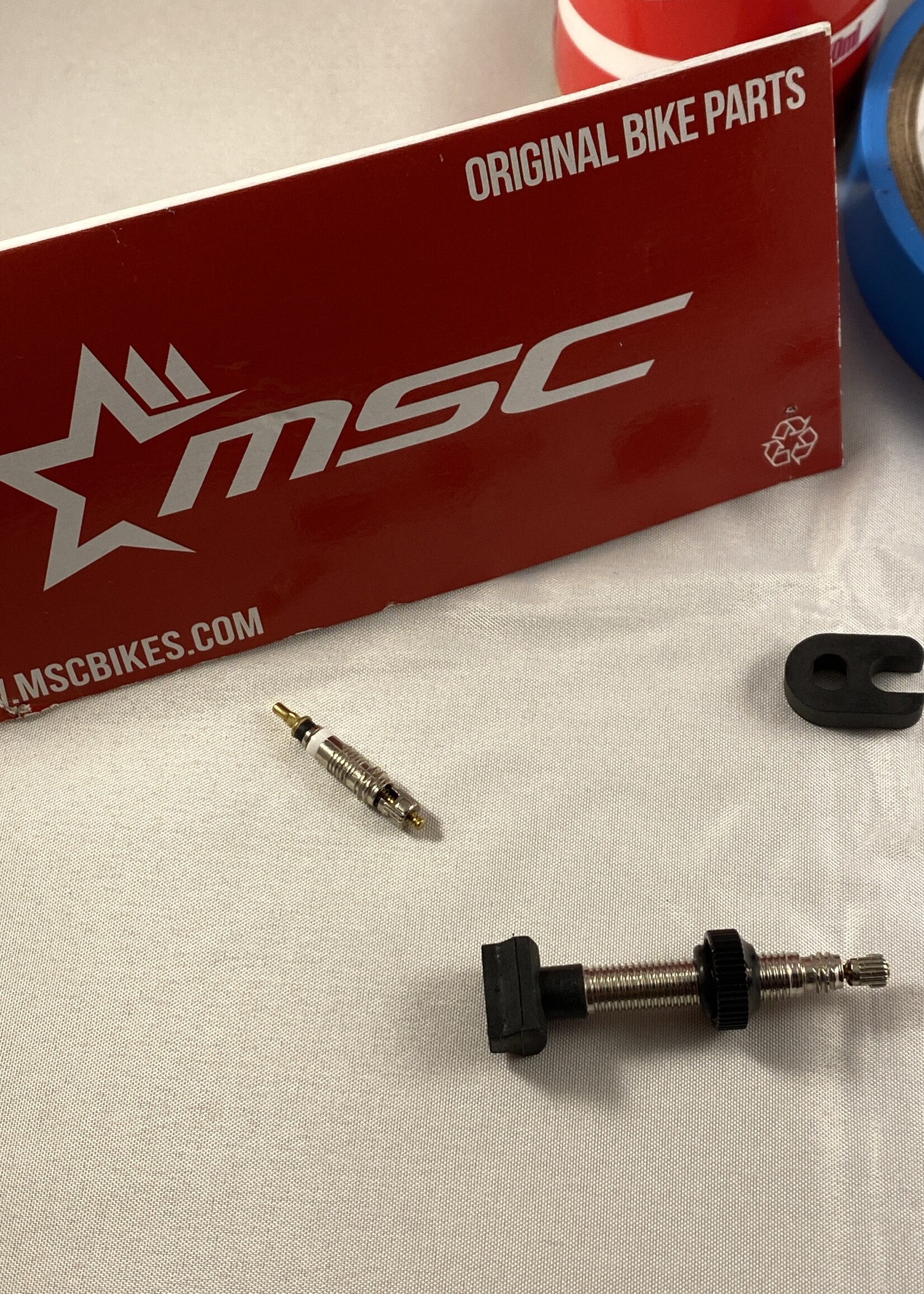 MSC Tubeless kit voor 2 wielen 19 mm incl Blackseal