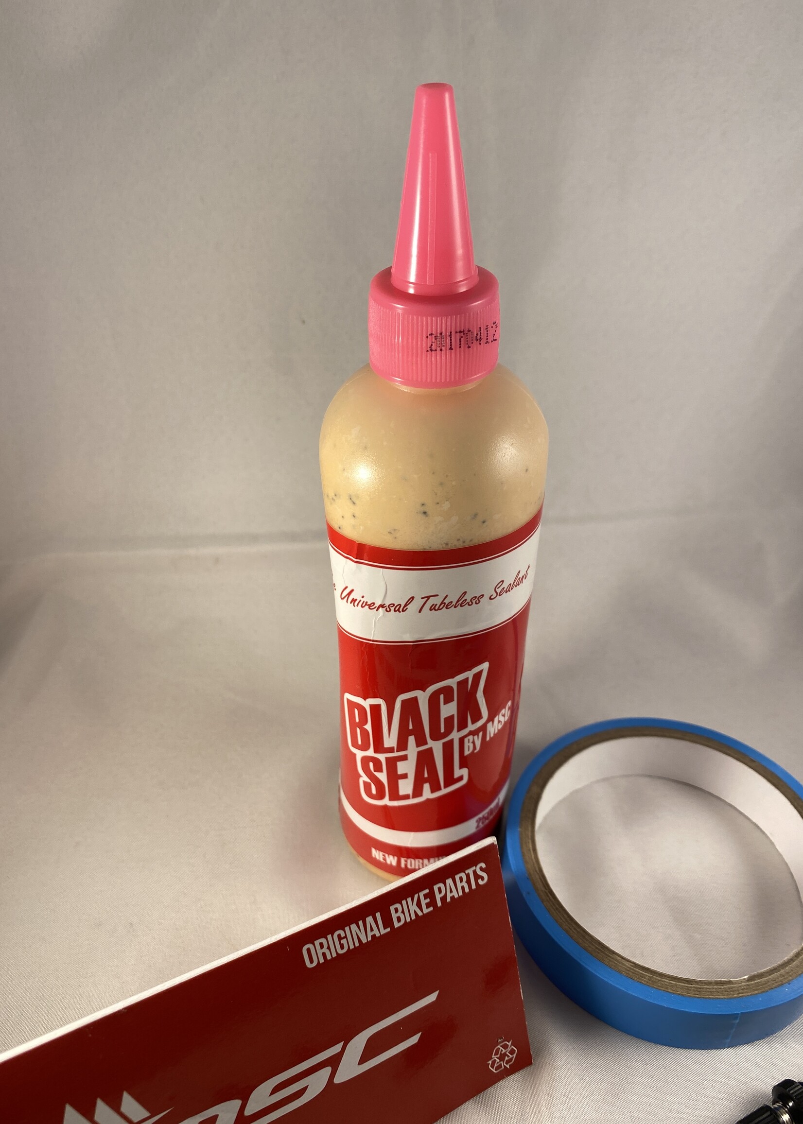 MSC Tubeless kit voor 2 wielen 19 mm incl Blackseal