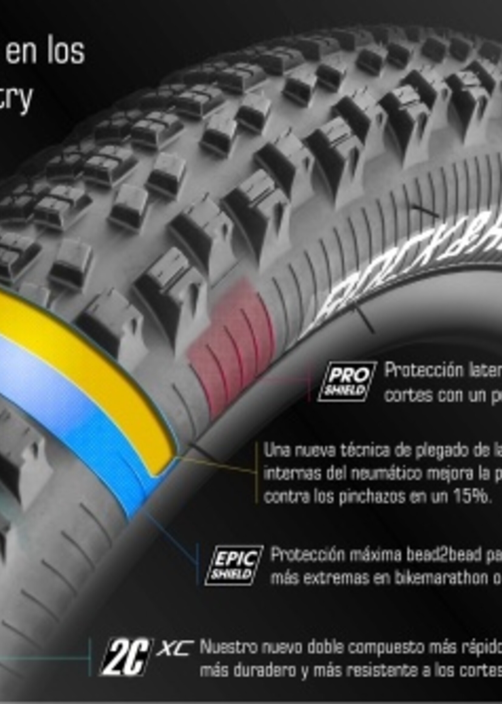 MSC ROCK & ROLLER 29X2.10 TLR 2C XC EPIC SHIELD BR 120