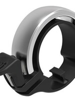KNOG Knog Oi Fietsbel zilver, model  diameter 22, 2 mm