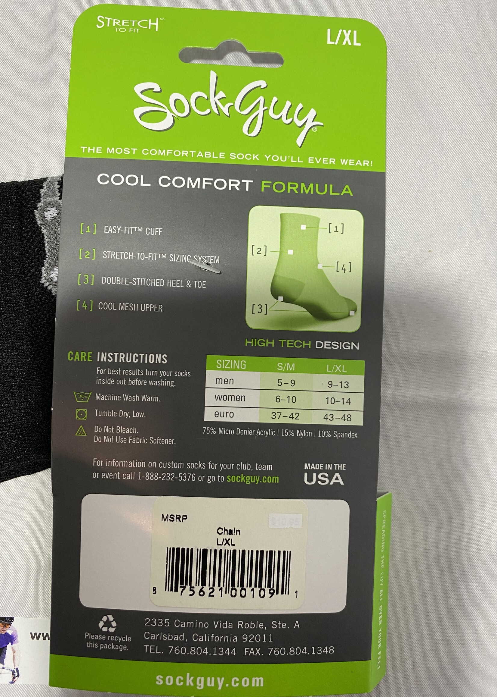 Sock Guy Sock Guy personality socks maat L/Xl (43-48) sokken