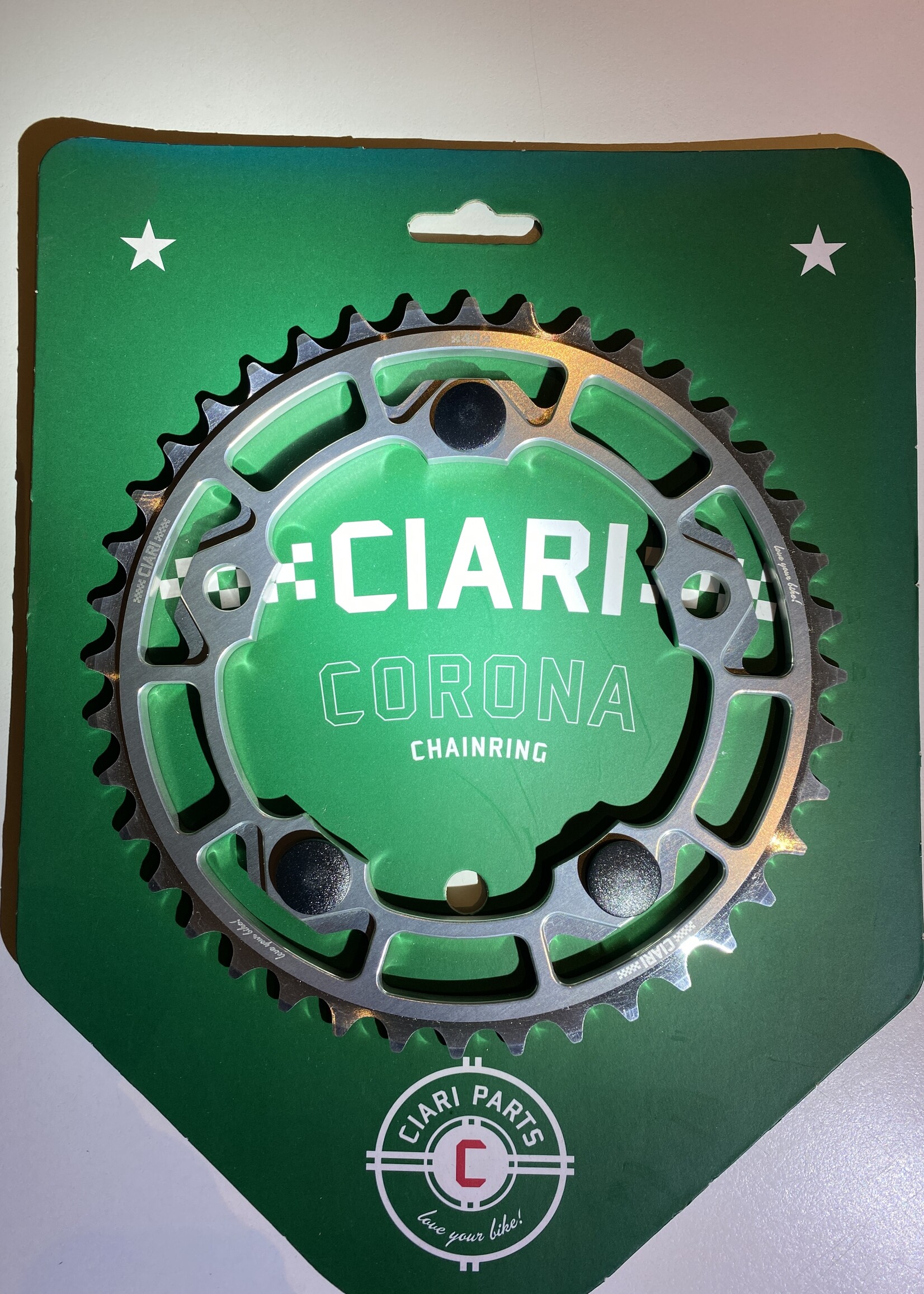 Ciari Ciari Corona 5-Bouten Race BMX Chainwheel 40t silver