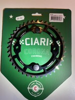 Ciari Ciari Corona 4-Bouten Race BMX Chainwheel 39t silver - zwart