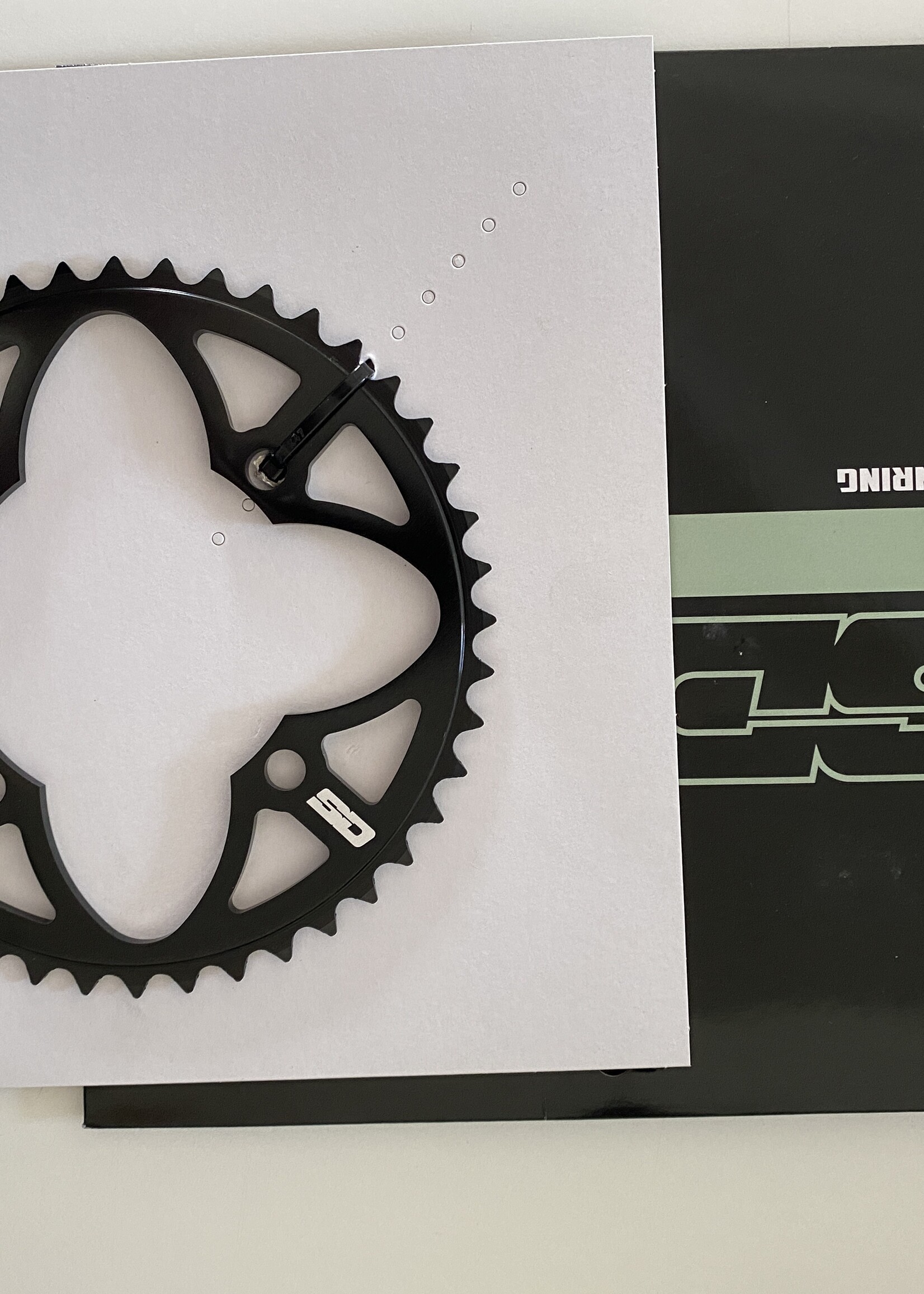 SD Sd Cnc 6061 Chainring 4 Hole 104 zwart 44t