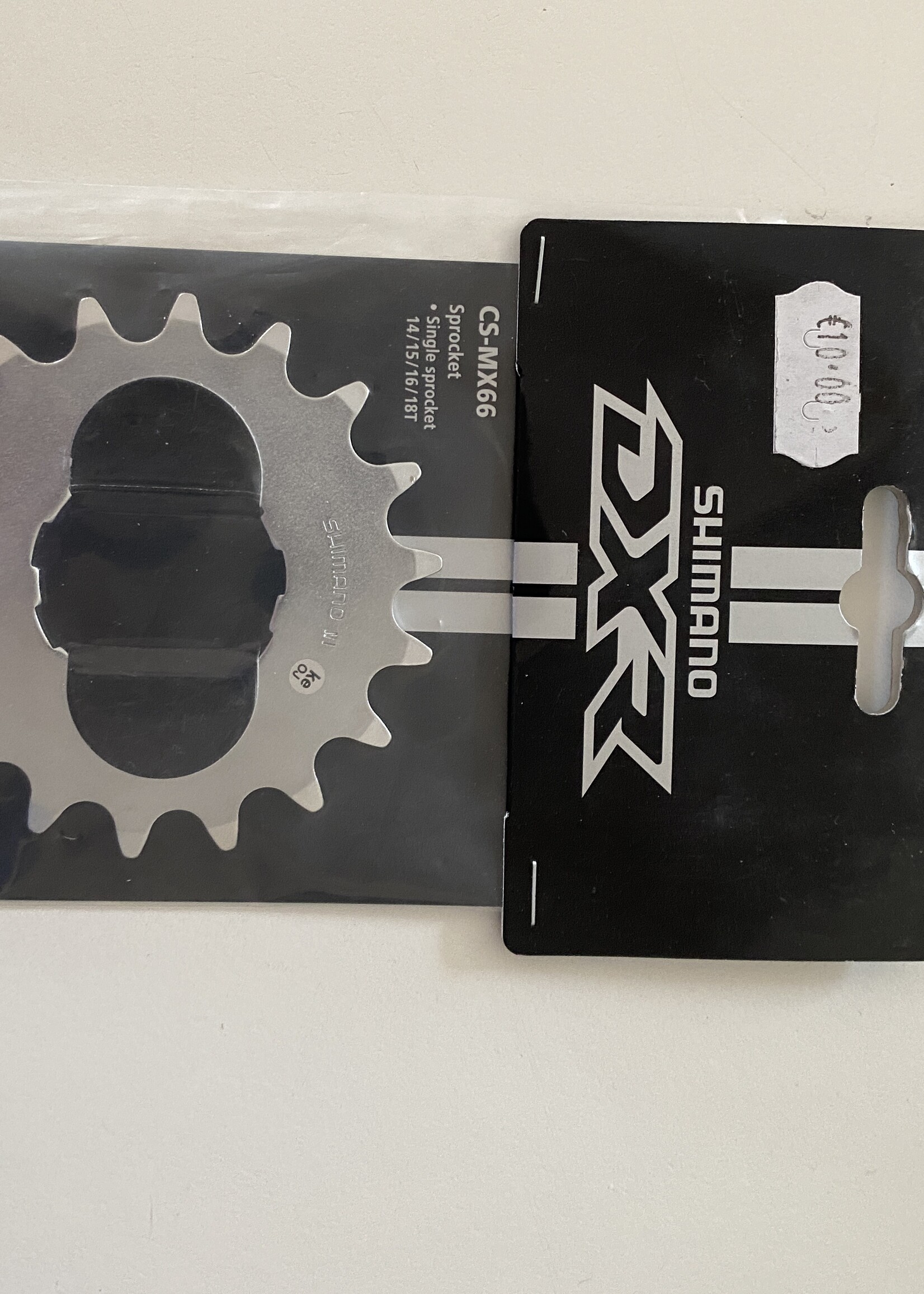 Shimano Shimano Tandwiel  aantal tanden 18T DXR BMX CS-MX66  2,2 mm