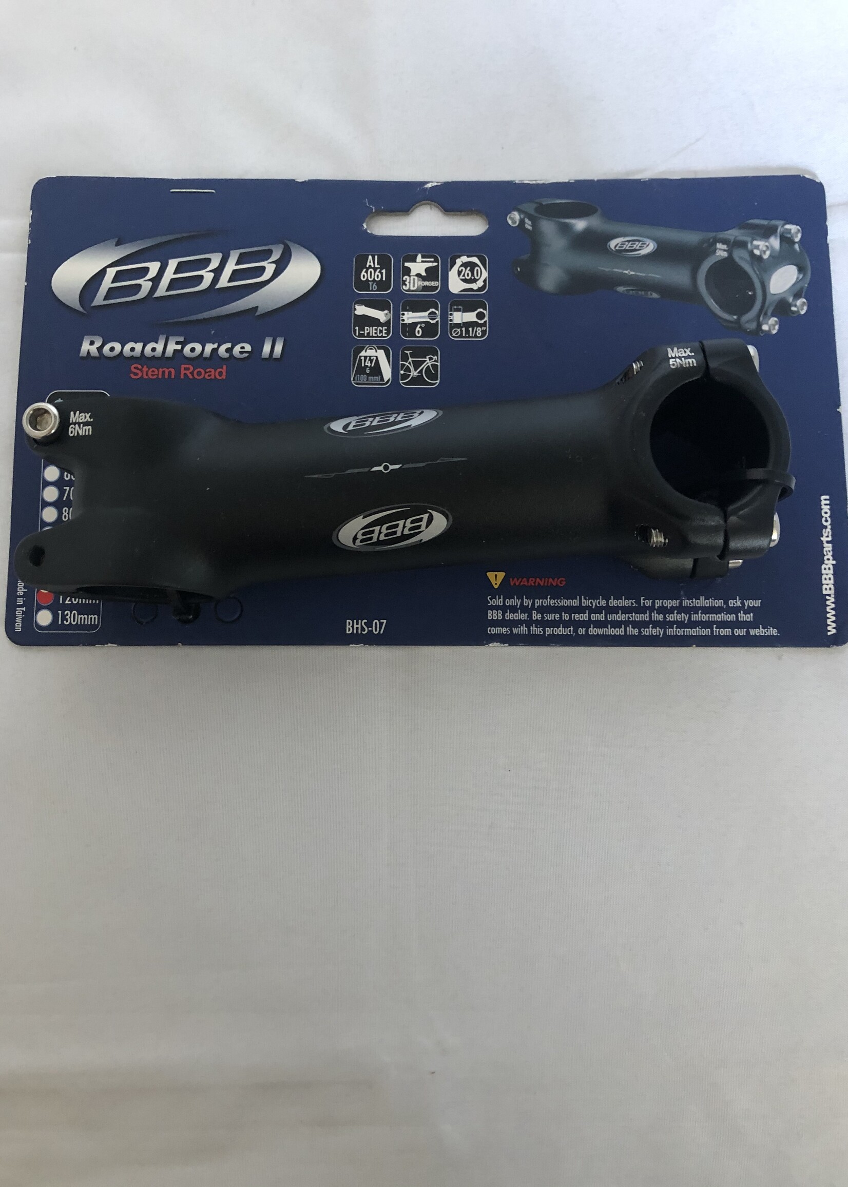 BBB BBB Race Stuurpen BHS-07 26mm 90/120mm