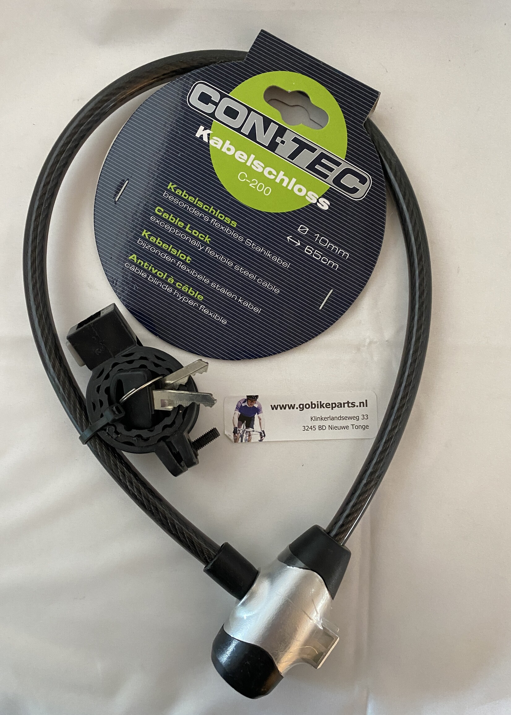 Con-Tec ConTec Kabelslot C 200 lengte 65 cm rond 10 mm