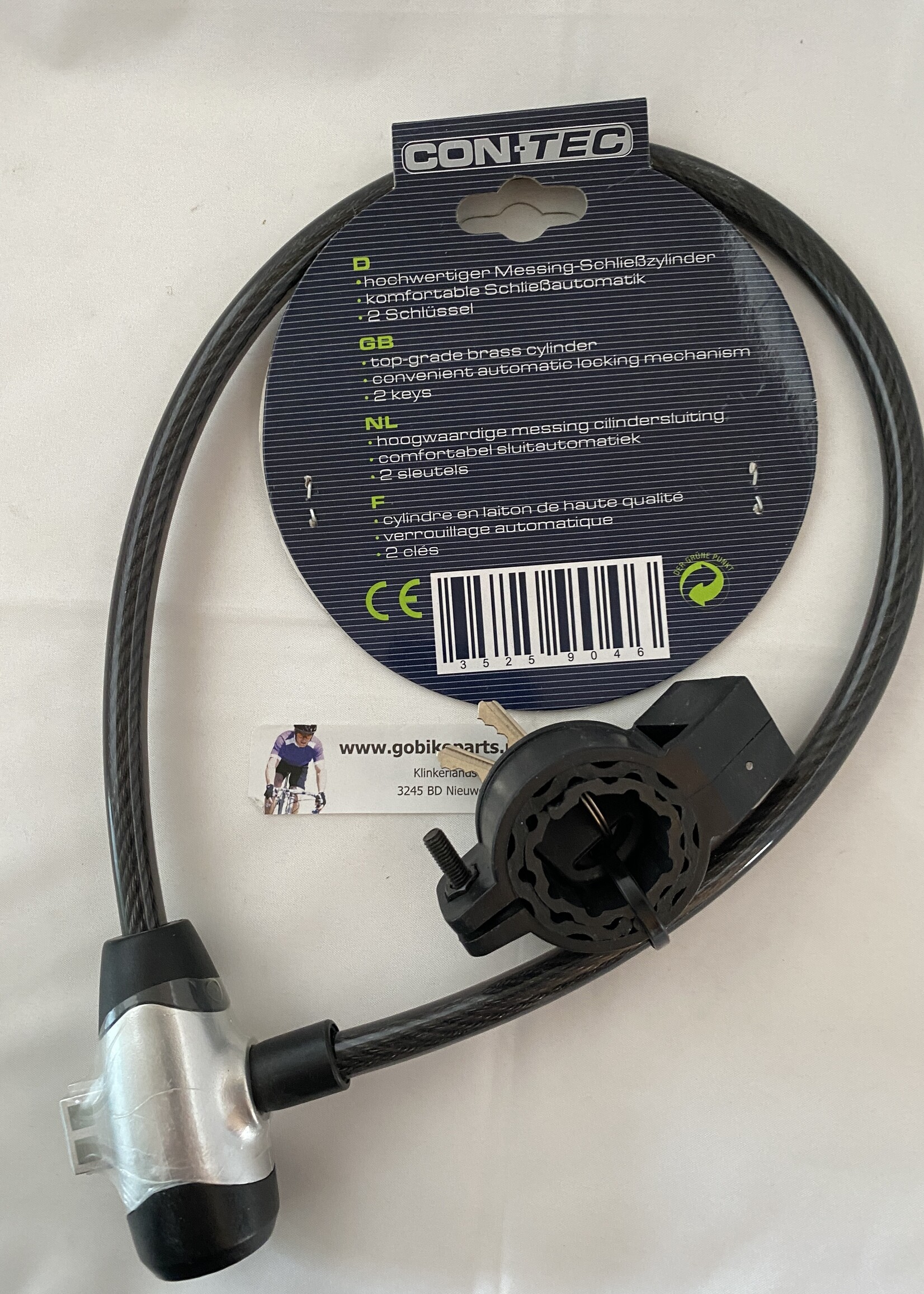 Con-Tec ConTec Kabelslot C 200 lengte 65 cm rond 10 mm