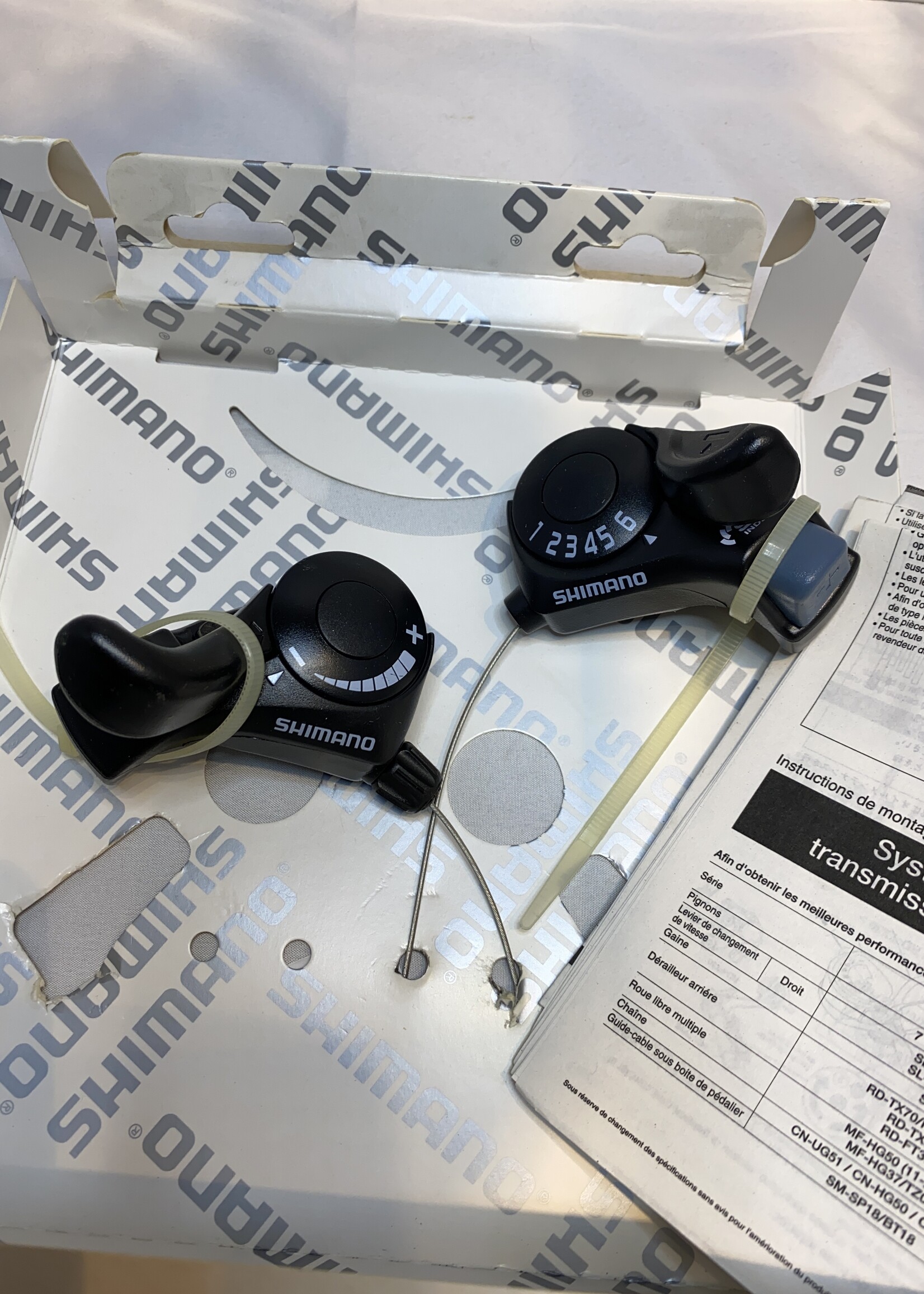 Shimano Shimano Tourney rev shifters L+R 6 speed  ESLTX30P6A