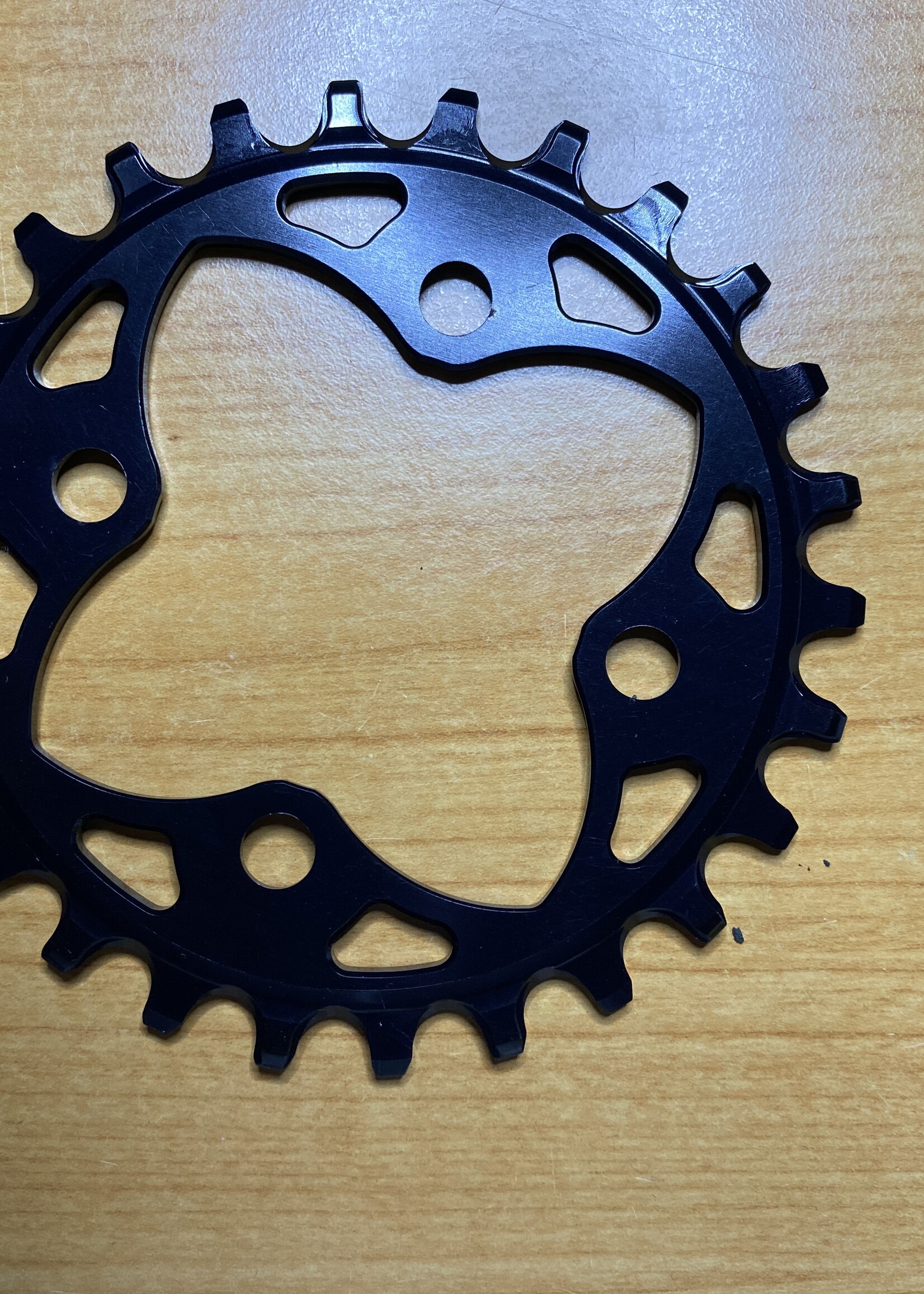 AbsoluteBlack AbsoluteBLACK Narrow Wide 104/64 BCD 26T black  XX1 Style