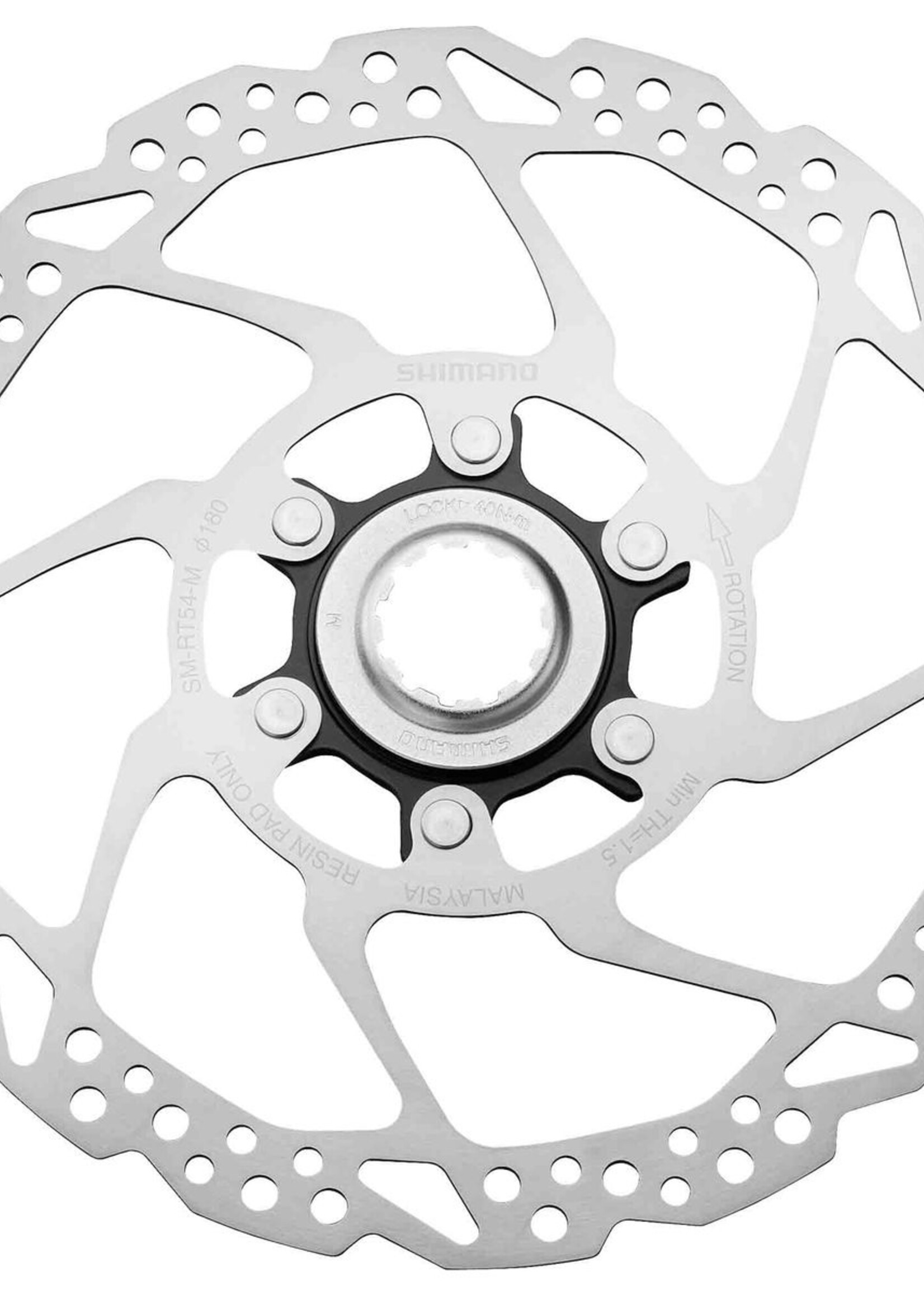 Shimano Remschijf Deore SM-RT54S diameter 160 mm Centerlock zonder lockring
