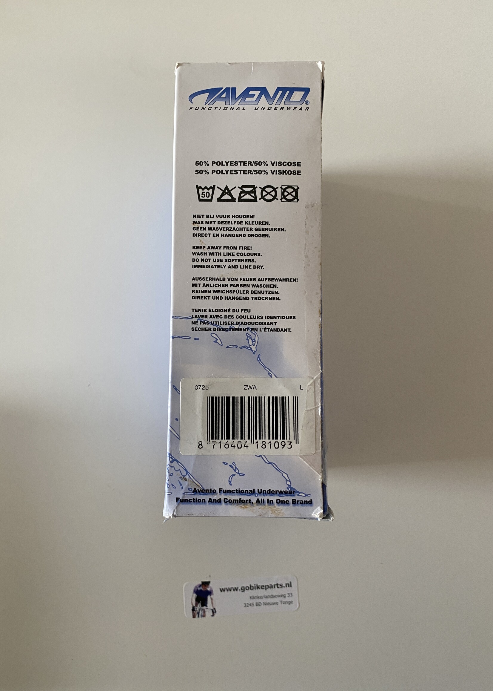 Avento Avento Thermobroek in zwart of wit