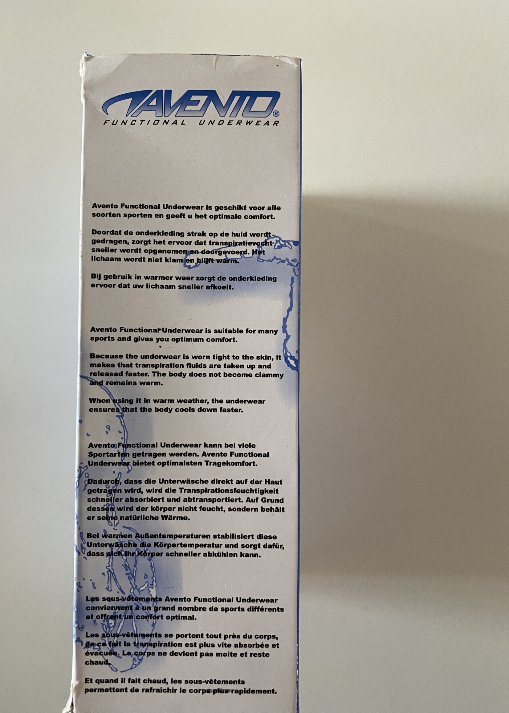 Avento Avento Thermobroek in zwart of wit