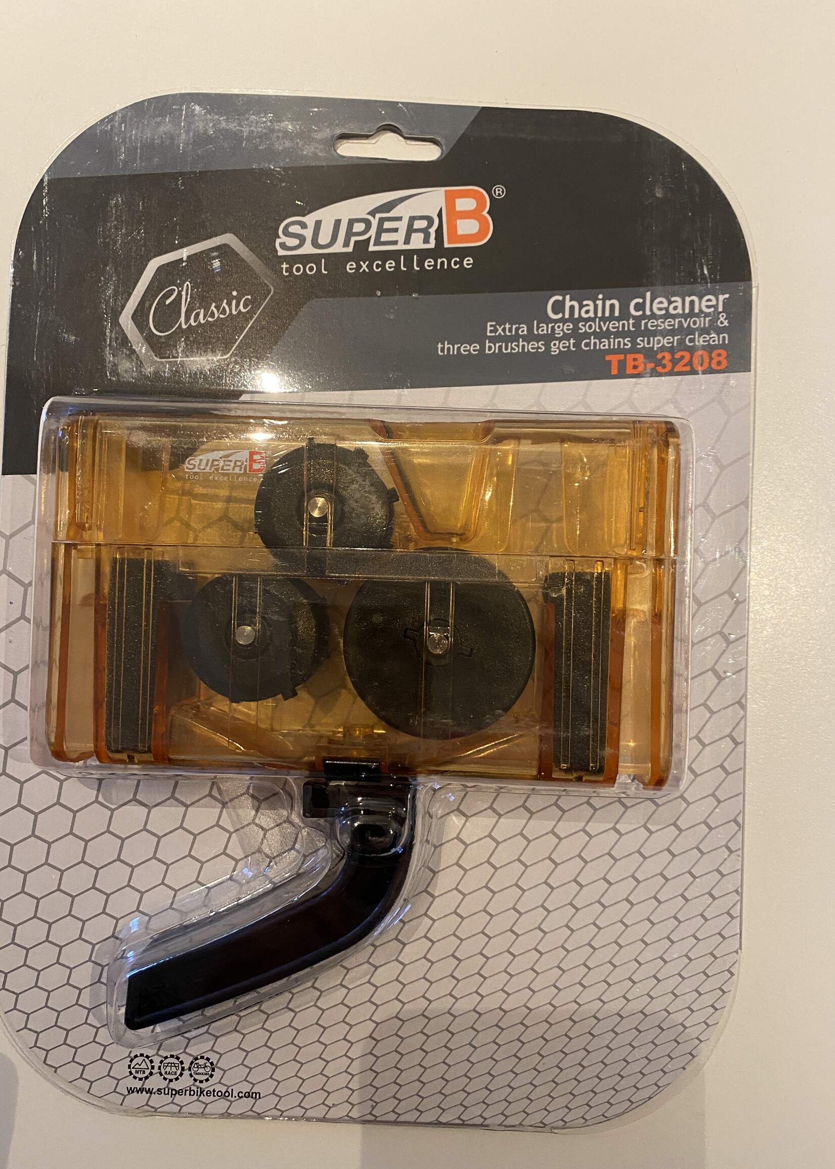 SuperB SUPER B KETTINGREINIGER CLASSIC MET HANDGREEP TR-3208 BLISTER 300199