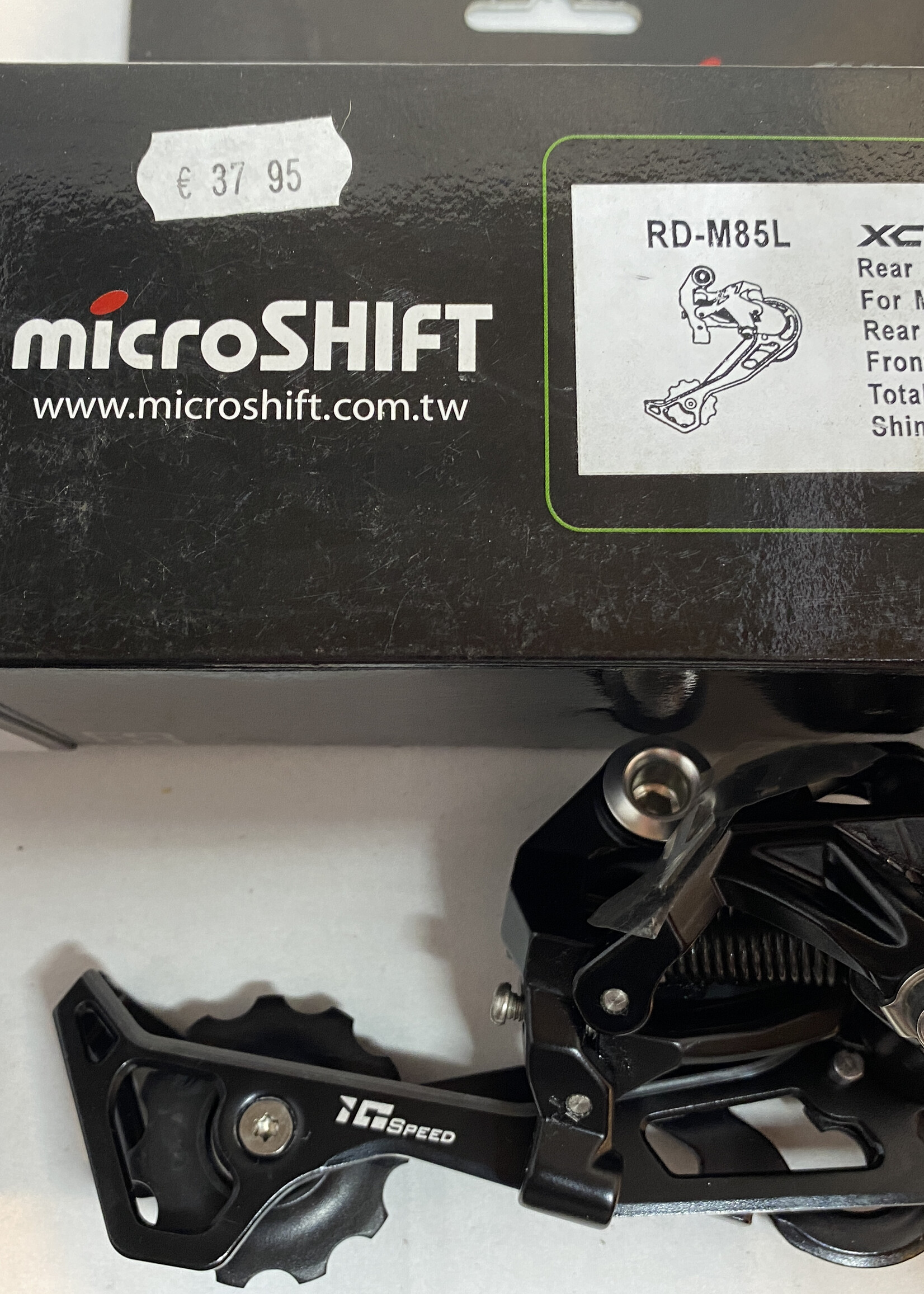 Microshift Microshift RD-M85 L XCD 10 speed MTB achterderailleur lange kooi