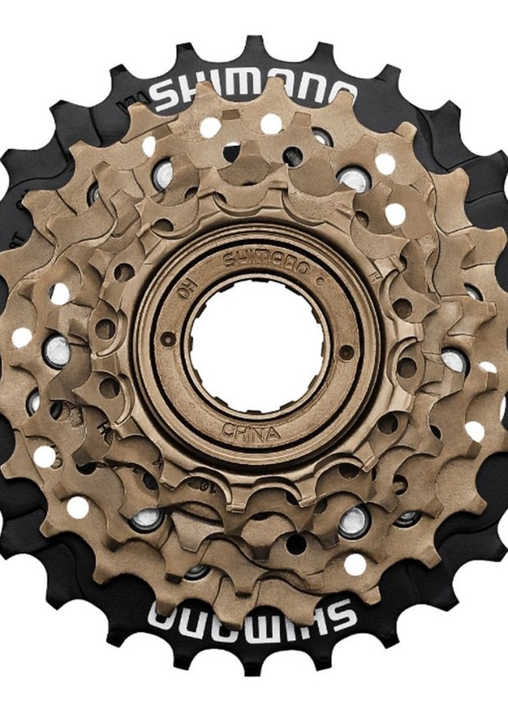 Shimano Shimano Freewheel 6 speed MF-TZ500-6 14/28 schroefpion