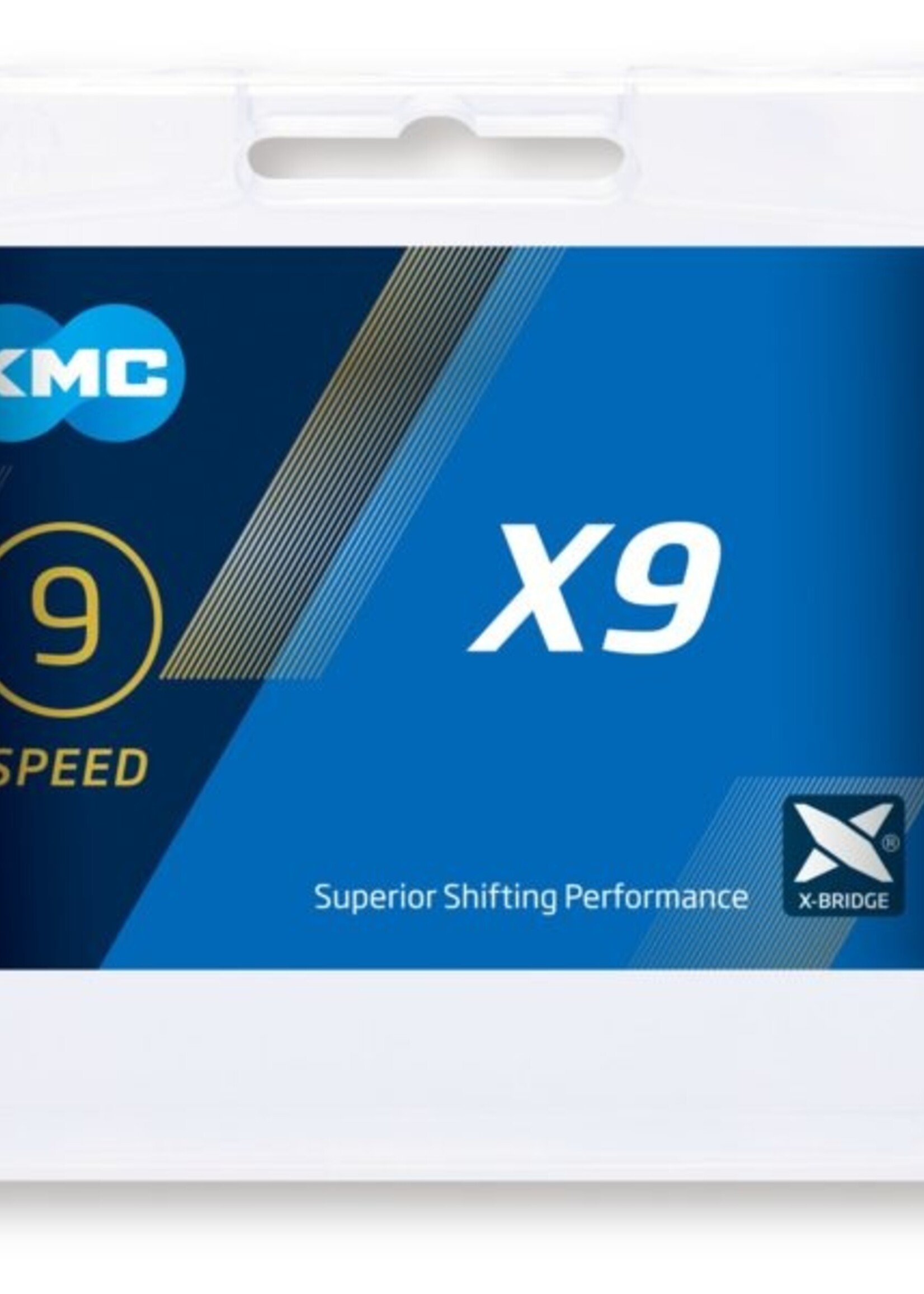 KMC KMC X9 grijs 9 Speed Ketting