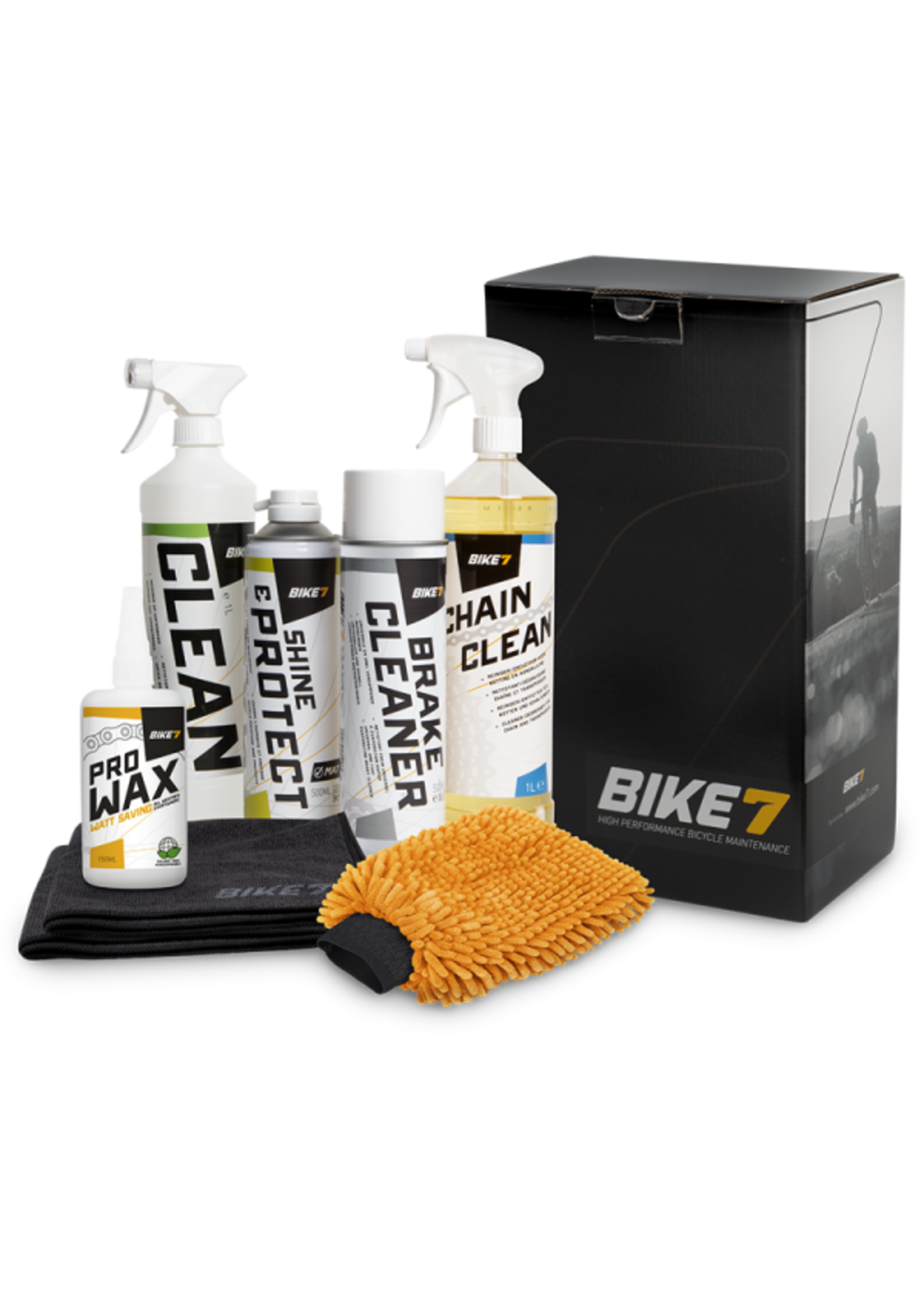 Bike7 BIKE7 care pack  met Pro Wax