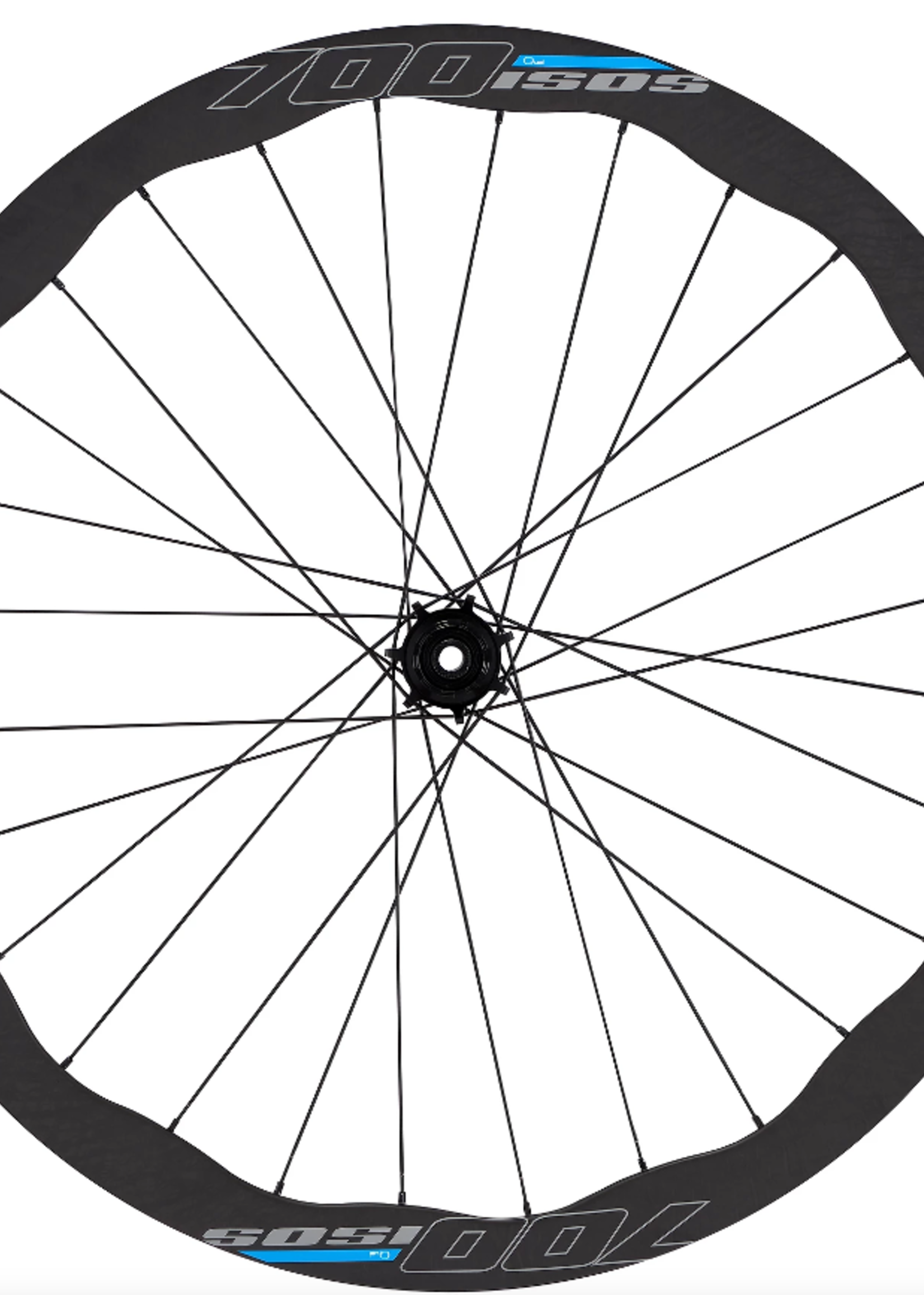 QUAI QUAI Carbon Demo wielset ISOS 700C ROAD / GRAVEL / CX  disc steekas