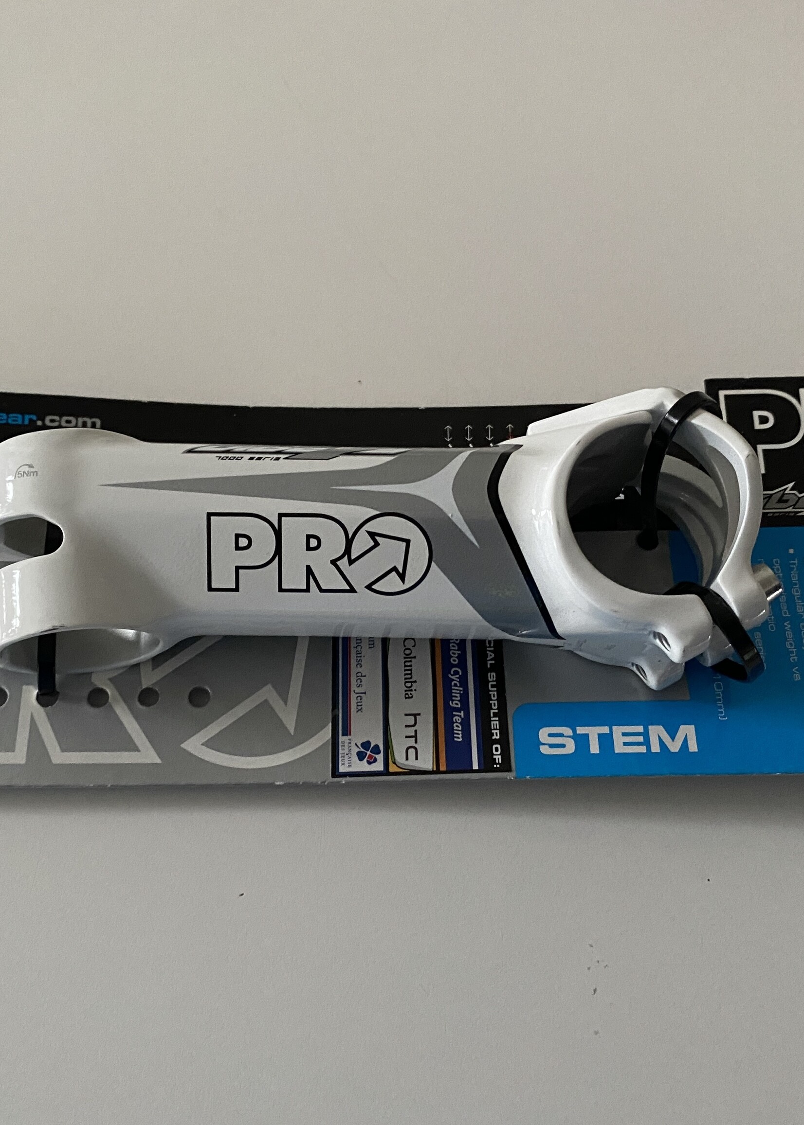 PRO Pro Vibe 7S Stuurpen Wit 110 mm Stem